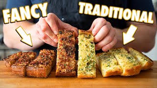 Perfect Homemade Garlic Bread 3 Ways [upl. by Cristine]