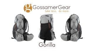 Gossamer Gear Gorilla Backpack  Review [upl. by Martreb]