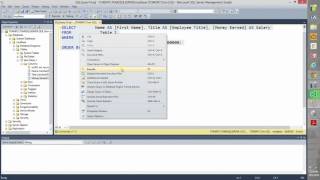 How to use The SQL Query Designer [upl. by Mikkanen]