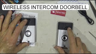 UNBOXING WIRELESS INTERCOM DORBELL H6 [upl. by Strephonn964]