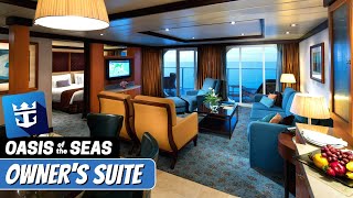 Oasis of the Seas  Owners Suite Tour amp Review 4K  Royal Caribbean Cruise [upl. by Shepard274]