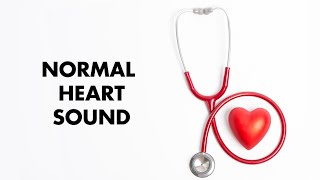 Normal Heart Sounds  MEDZCOOL [upl. by Nitsrek]