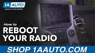 How to Reboot Radio 1116 Ford F250 [upl. by Kirred363]