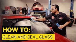 How To Clean and Seal Glass  Chemical Guys [upl. by Lleuqram901]