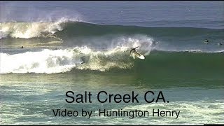 quotSalt Creekquot CA 478 foot wave faces  surfing [upl. by Phyllys]