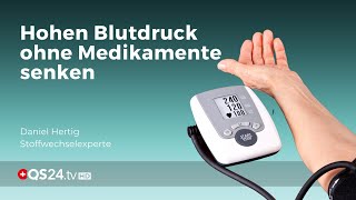 Wie kann man hohen Blutdruck ohne Medikamente senken  Alternativmedizin  QS24 Gesundheitsfernsehen [upl. by Meakem545]