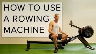 How To Use A Rowing Machine PROPERLY  Beginners Guide [upl. by Melda]