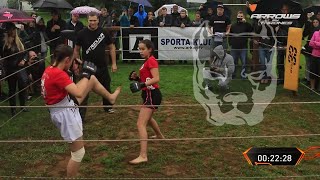 Woman Street Fights Strelka Bare Knuckle woman fights [upl. by Yrrab]