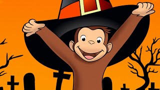 Curious George  Halloween Compilation  Scaredy Dog [upl. by Sayles27]