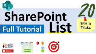 Microsoft Sharepoint Lists  Complete Beginner Tutorial [upl. by Alyson]