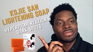 Kojie San Lightening Soap  Hyperpigmentation and Dark Spots [upl. by Rodd]