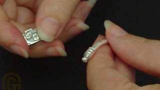 How to add charms to a Pandora Bracelet [upl. by Emylee]