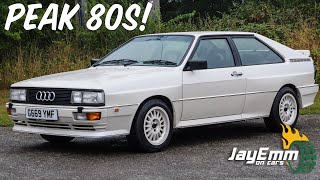 Rally Legend The Audi Ur Quattro 20v Reviewed [upl. by Aerona684]