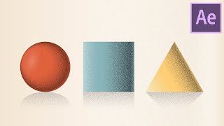 Gradient Grain Texture Effect  After Effects Tutorial [upl. by Spillihp259]