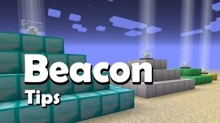 Minecraft Beacon  How to Make and Use Beacons [upl. by Anaz]