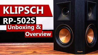 Klipsch RP 502S Reference Premiere Speakers  Unboxing Overview and Installation [upl. by Autum]