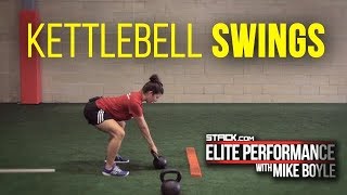 How to Properly Perform and Teach the Kettlebell Swing Featuring Mike Boyle [upl. by Hogue]