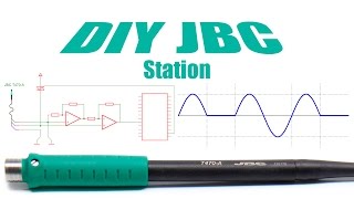 Powerful DIY JBC Soldering Station  250W C470 Arduinobased [upl. by Eidnew]