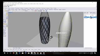 How to make Gherkin Tower Rhino Tutorial Full Version 2018 [upl. by Acinorehs]