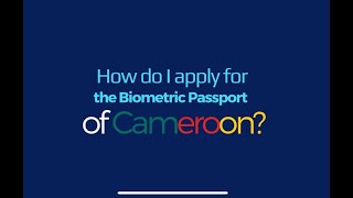 Passport Application for Cameroon Citizens [upl. by Sheffield985]