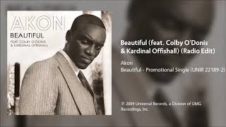 Akon  Beautiful feat Colby ODonis amp Kardinal Offishall Radio Edit [upl. by Barby]