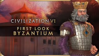 Civilization VI  First Look Byzantium  Civilization VI  New Frontier Pass [upl. by Annwahsal]