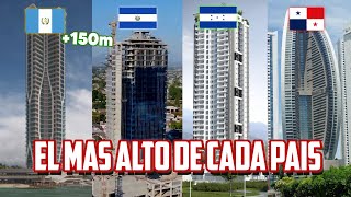 El edificio MAS ALTO de CADA PAIS CENTROAMERICANO construidos y en construcción [upl. by Namron]