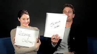 Shailene Woodley And Theo James Play The BuzzFeed BFF Game [upl. by Odnalo583]