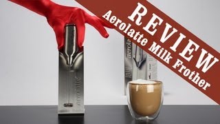 Aerolatte Milk Frother  Exclusive Review [upl. by Adnohsor]