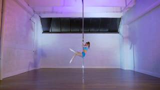 7 RingsAriana Grande Pole routine [upl. by Elvina498]