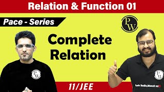 Relation and Function 01  Complete Relation for Class 11  IIT JEE [upl. by Robenia587]