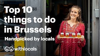 The BEST things to do in Brussels 🇧🇪🍻  Handpicked by the locals Brussels cityguide [upl. by Gizela]