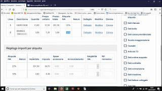 12 Compilazione della Fattura Elettronica con il servizio Fatture e Corrispettivi [upl. by Nettie929]