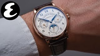 A Lange amp Sohne 1815 Annual Calendar  Talking Time [upl. by Sadella]