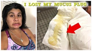 What Does A Mucus Plug Look Like  37 Weeks Pregnant  I LOST MY MUCUS PLUG [upl. by Lleoj]