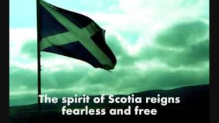 Scotland The Brave Lyrics [upl. by Bixby]