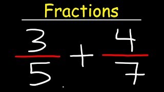 Fractions Basic Introduction  Adding Subtracting Multiplying amp Dividing Fractions [upl. by Nesto316]