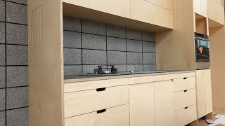 plywood kitchen build [upl. by Hadrian]