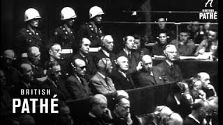 Nuremberg Trials  Verdicts 1946 [upl. by Padget]