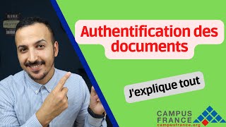 Authentification des documents Campus France [upl. by Landing]