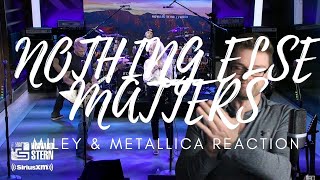 NOTHING ELSE MATTERS  MILEY AND METALLICA  REACTION [upl. by Burgener]