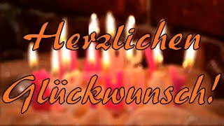 Herzlichen Glückwunsch zum Geburtstag [upl. by Emerej]