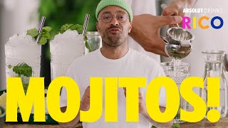 The World’s Best Mojito  Absolut Drinks With Rico [upl. by Albur]