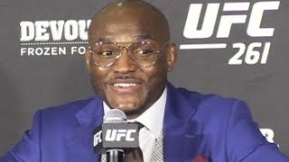 Kamaru Usman EXTRA Shots on Jorge Masvidal were quotSuper Necessaryquot  UFC 261 [upl. by Bettye238]