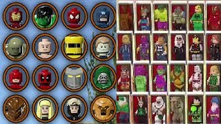 LEGO Marvel Super Heroes 1 amp 2  All Characters Unlocked [upl. by Jacey650]