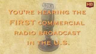 Nov 2 1920 First Commercial Radio Broadcast in the US [upl. by Conlin703]