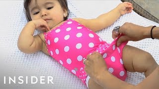 Swimsuit Makes It Easier For Kids To Go To The Bathroom [upl. by Celinda]