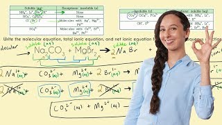 Predicting Products Of Precipitation Reactions [upl. by Ailana147]