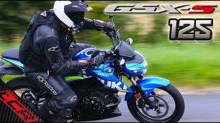 Suzuki GSXS 125 Ride Review  Epic Fun Motorcycle [upl. by Simpkins585]