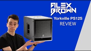 Yorkville PS12s Subwoofer Review  Helpful Comparison to EV ZXAZLX [upl. by Forelli839]